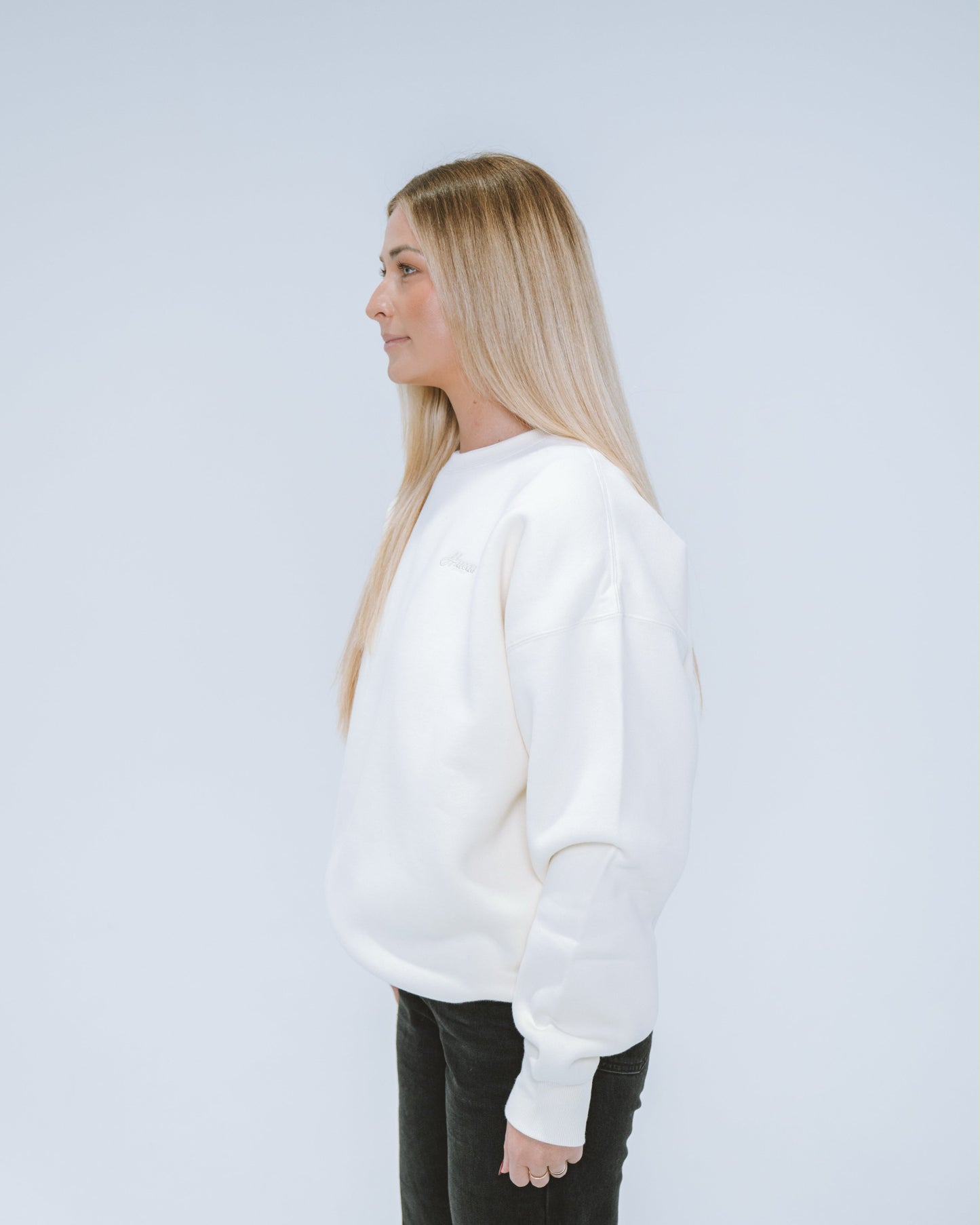 Essential Crewneck | Bone