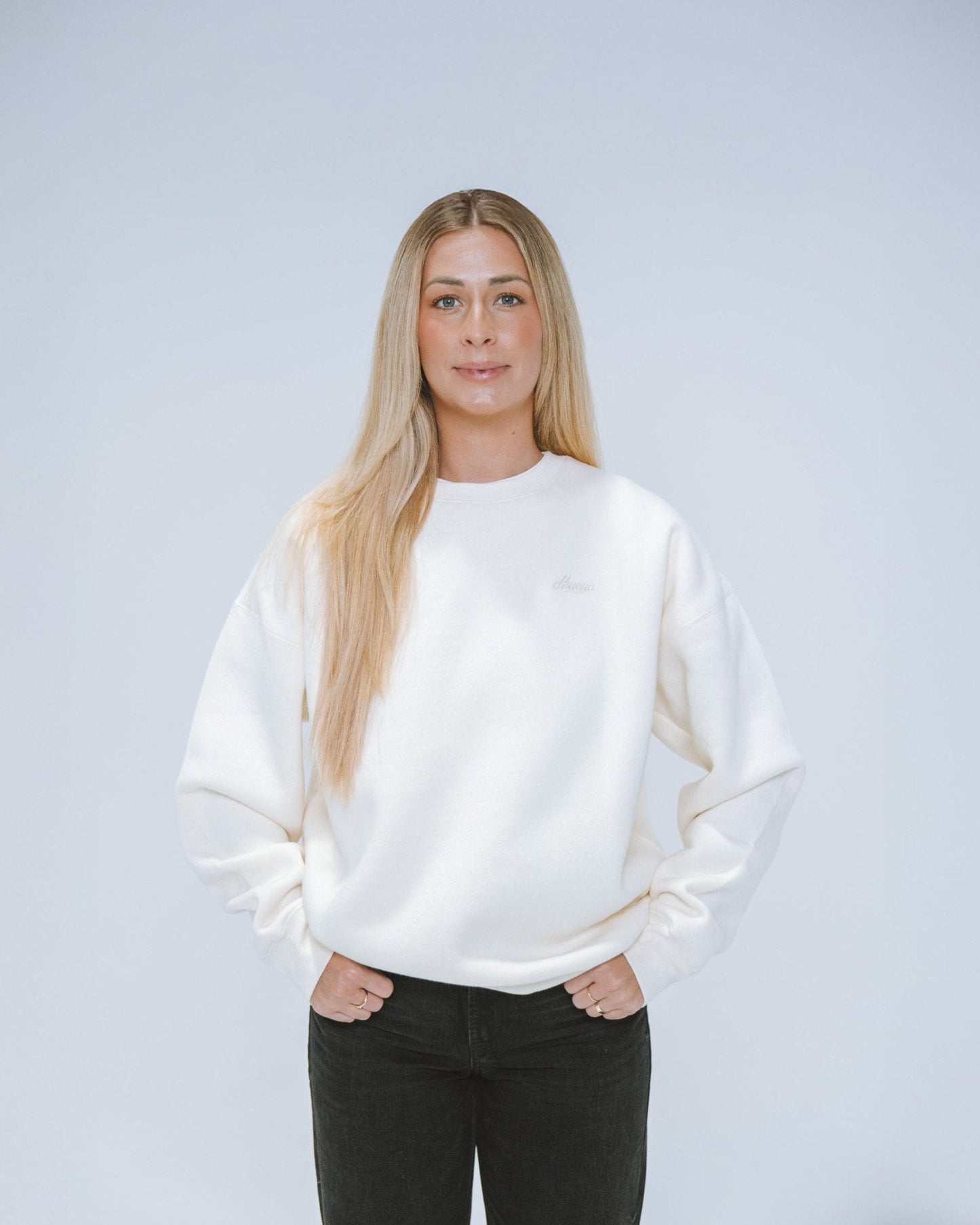 Essential Crewneck | Bone